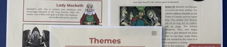 Macbeth Revision Guide for GCSE English Literature from the Twinkl Resources website