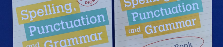 GCSE English Language workbook which cover Spelling, Punctuation and Grammar and has questions where kids need to apply concepts to text