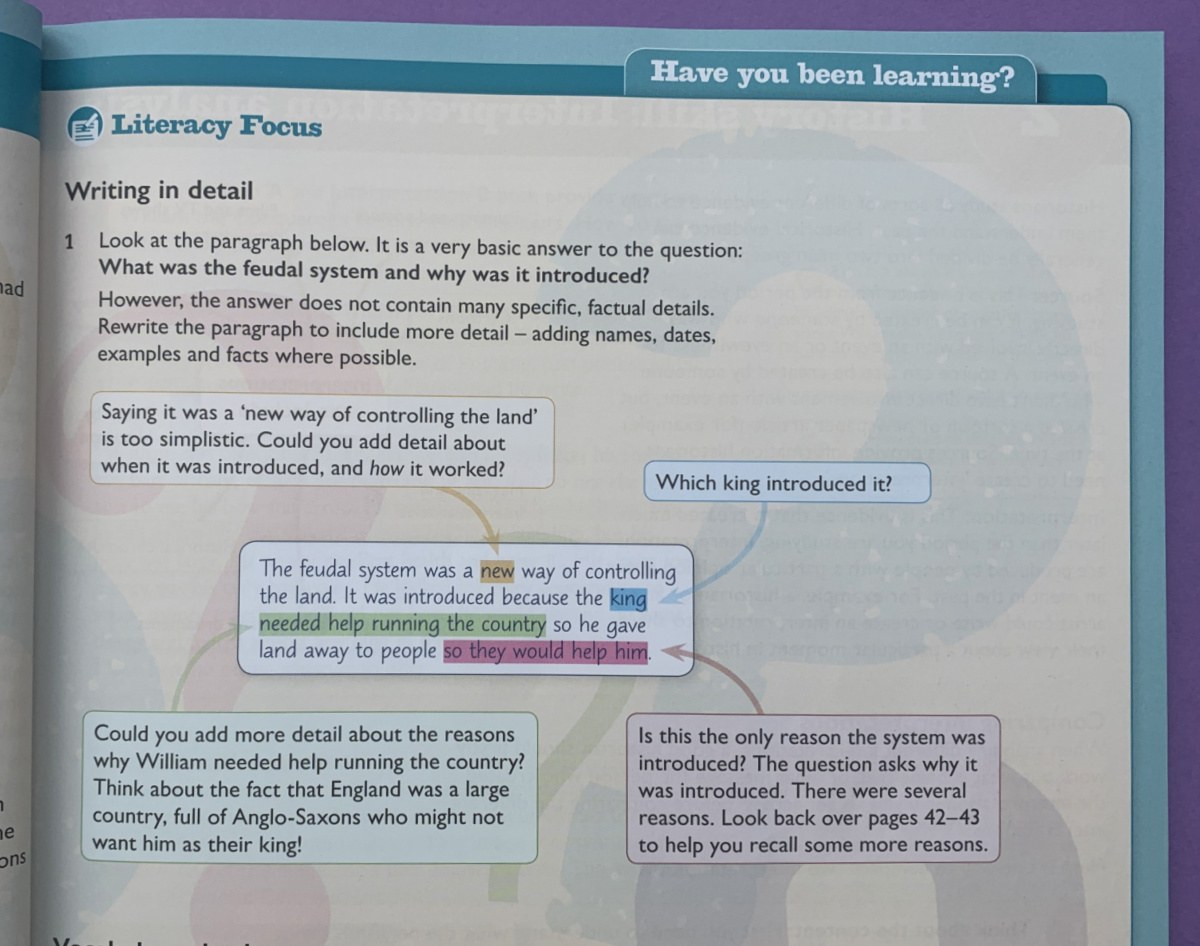 Starting Year 7 History Home Education Books | ofamily learning together
