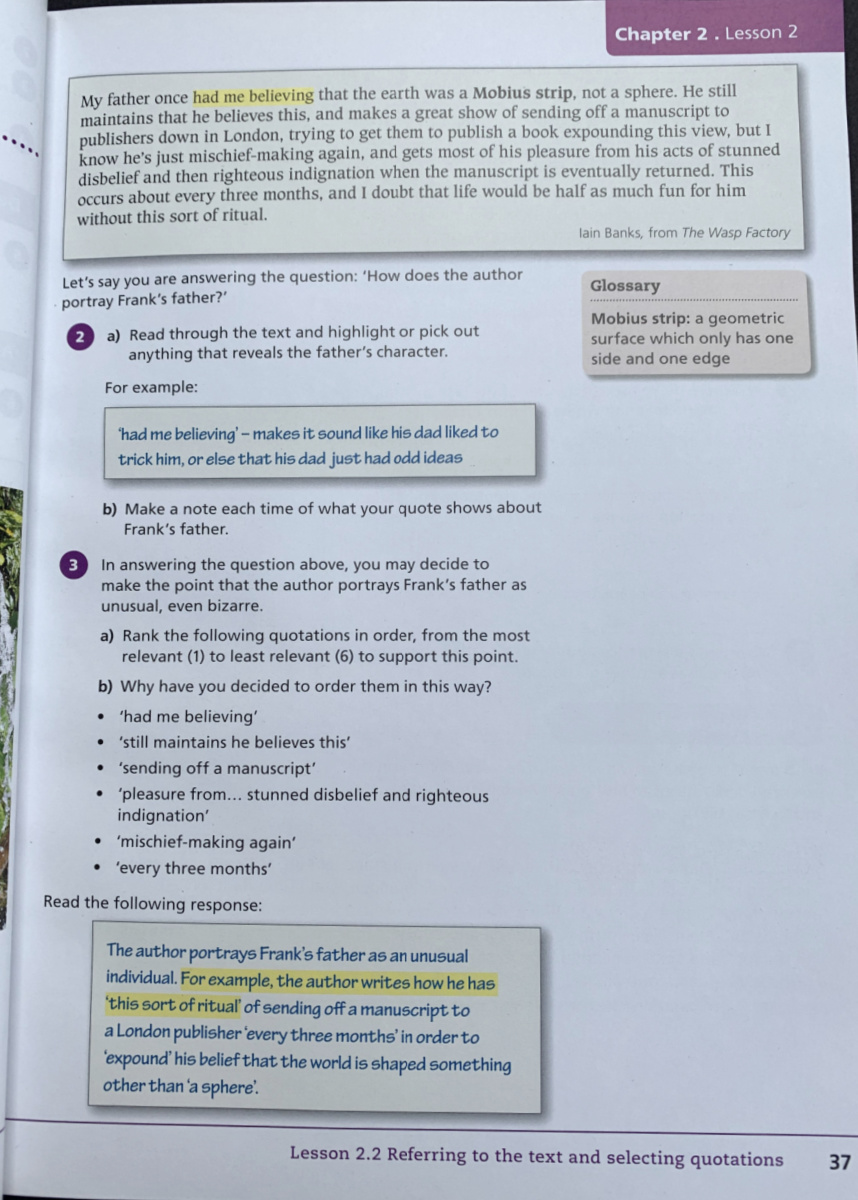 Literature in English – an IGCSE Student Book | ofamily learning together