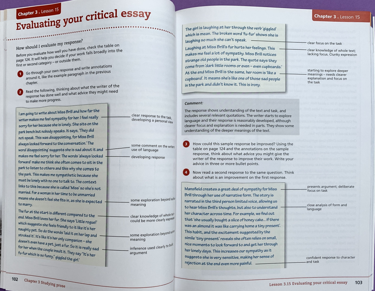Literature in English – an IGCSE Student Book | ofamily learning together
