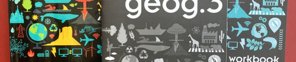 Geog.3 KS3 Geography books, perfect for year 9 home education